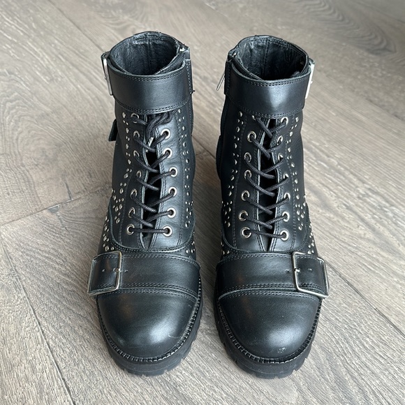 The Kooples Combat Boots, 38 - Picture 2 of 4
